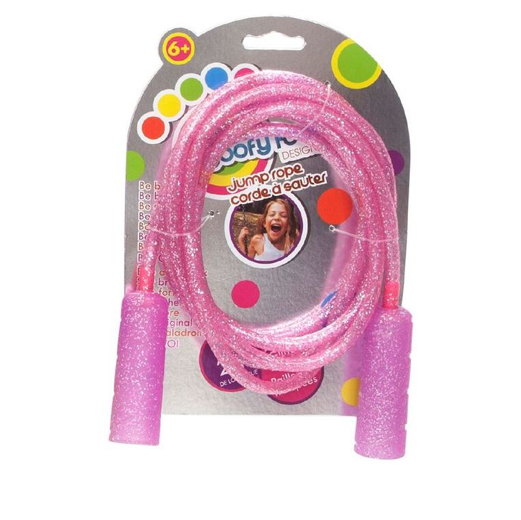 Goofy Foot Assorted Glitter Jump Ropes - Great Deal