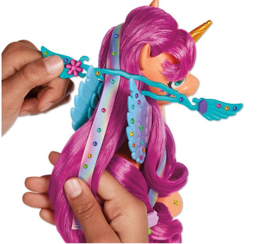 Hot Sale! My Little Pony Ribbon Hairstyles Toy - Sunny Starscout for Kids