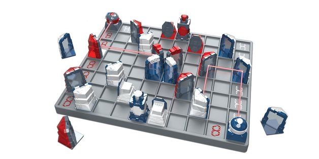 Hot Deal: ThinkFun Laser Chess - A Strategic Two - Player Board Game for 8+