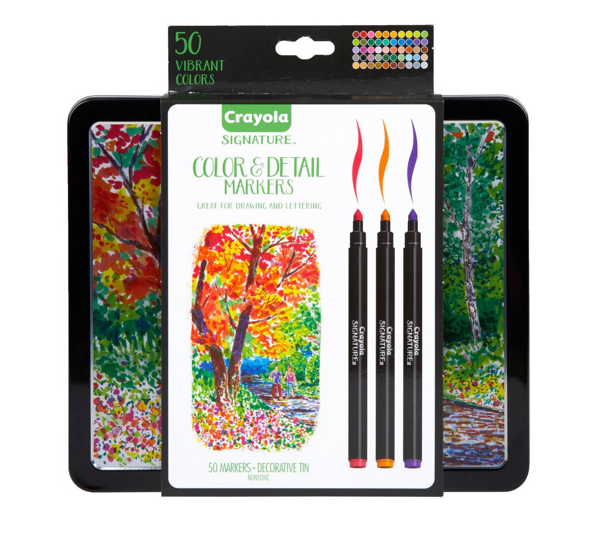 Crayola Signature 50-Pack Colour & Detail Markers - Great Deal!