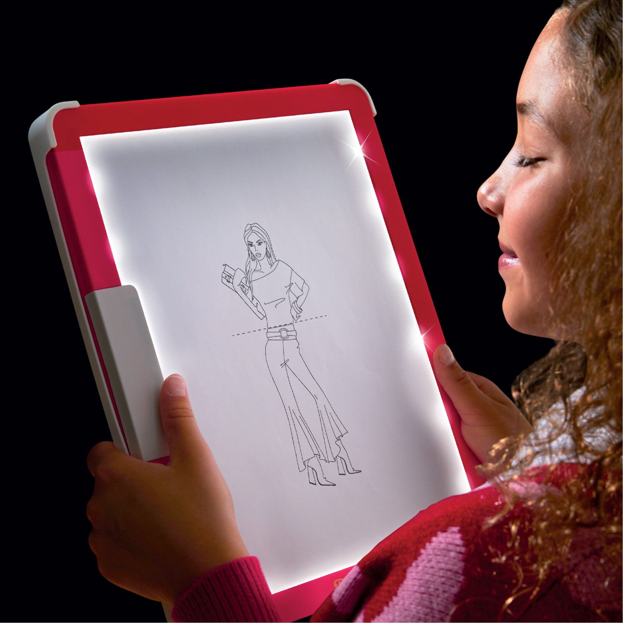 F.A.O. Schwarz Illuminated Fashion Designer Tracing Tablet for Creative Kids