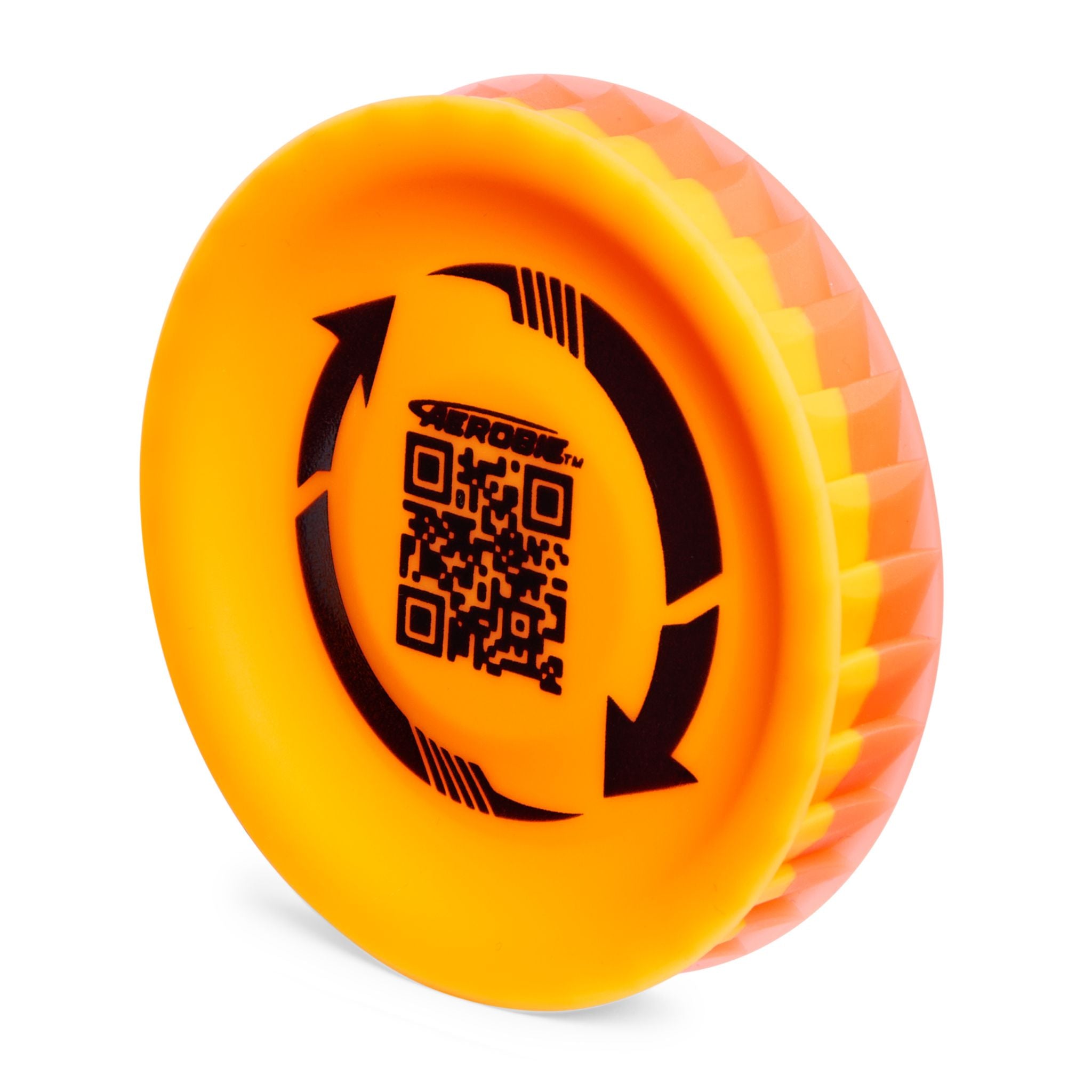 Orange Red Miniature Aerobie Pro Lite Throwing Disc - Ideal for Outdoor Fun and Great Deals
