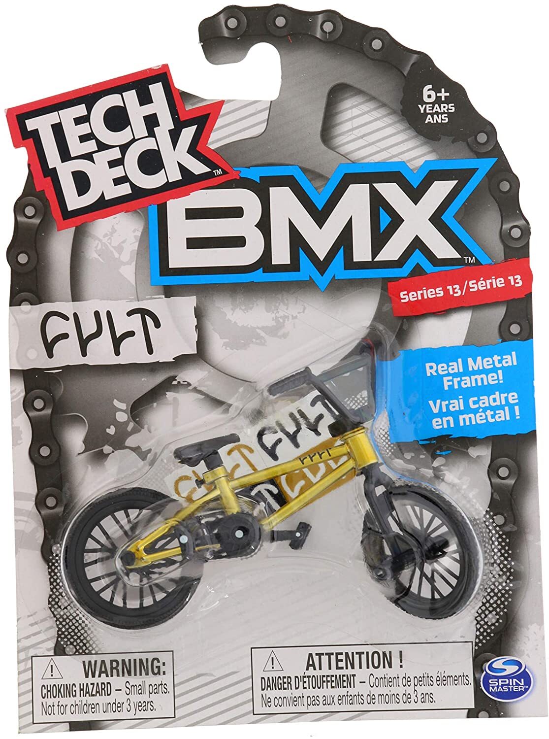 Hot Deal! Tech Deck Cult Gold Single BMX Replica