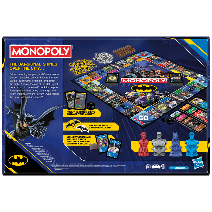 Hot! Monopoly Batman Edition Game