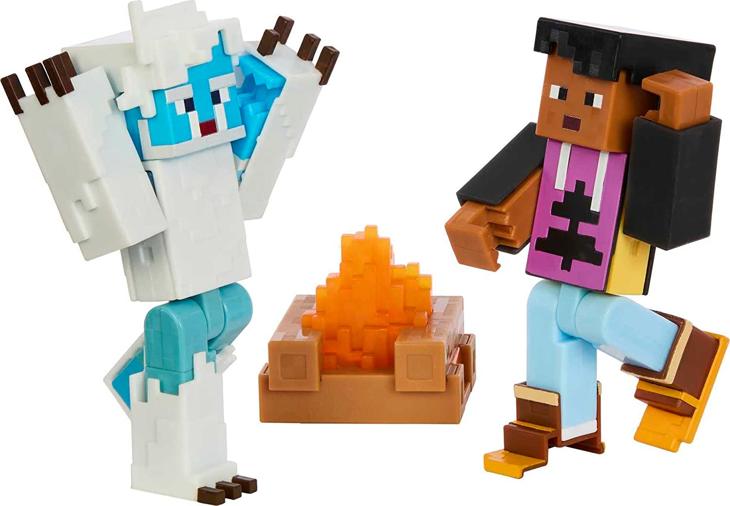 Hot Sale! Minecraft Creator Series: Mount Enderwood Yeti Scare Action Figure Pack