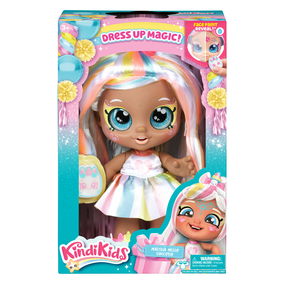 Limited-Time Offer! Kindi Kids Dress - Up Toddler Doll - Marsha Mello Unicorn