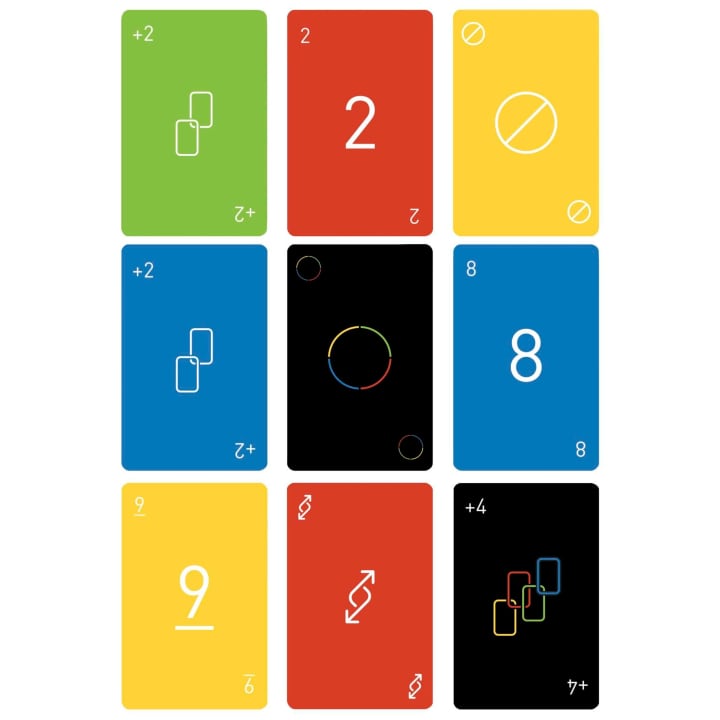 Hot! UNO Minimalista Card Game - A Unique Gift