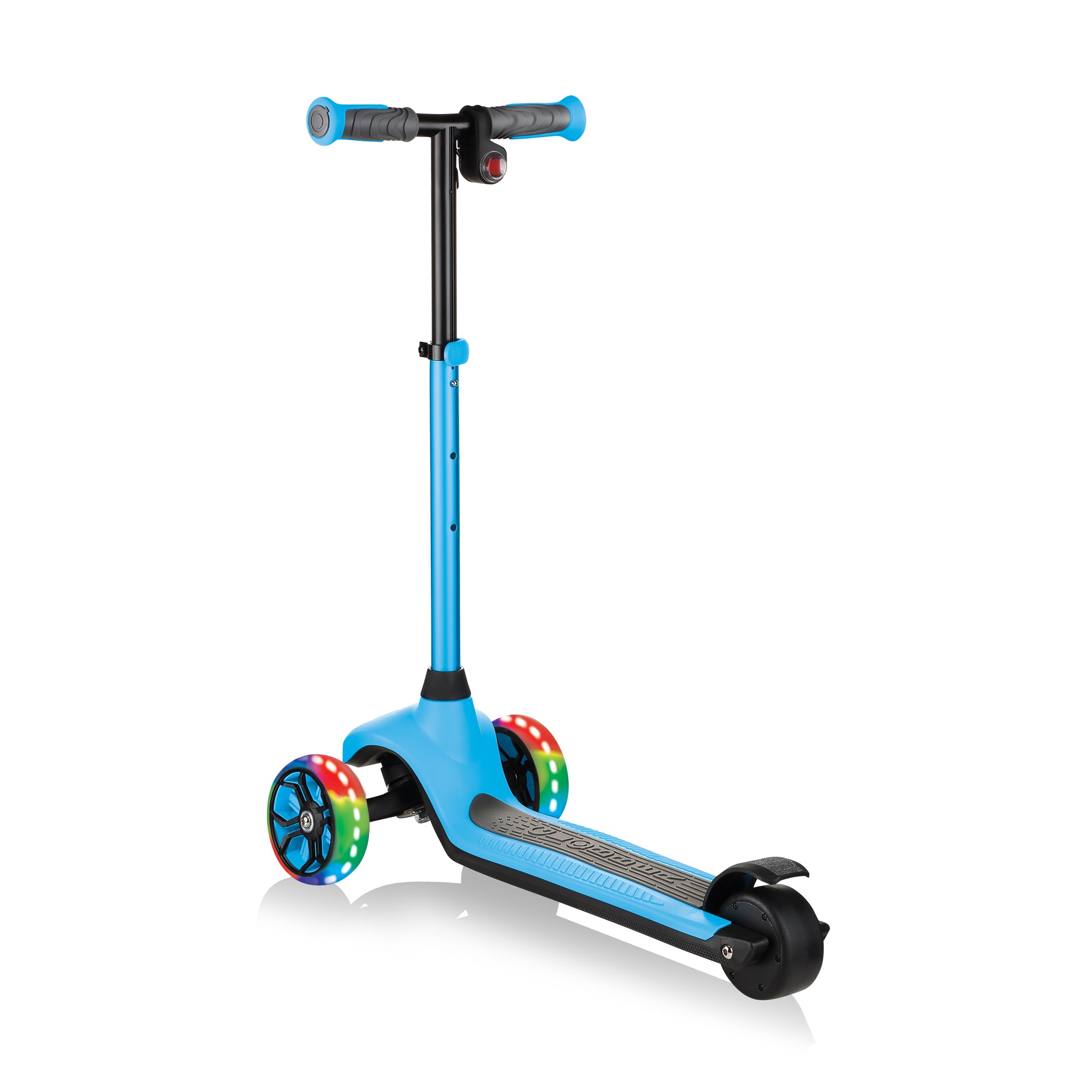 Hot Deal! Globber One K E-Motion 4 Plus Sky Blue Electric Scooter for Kids