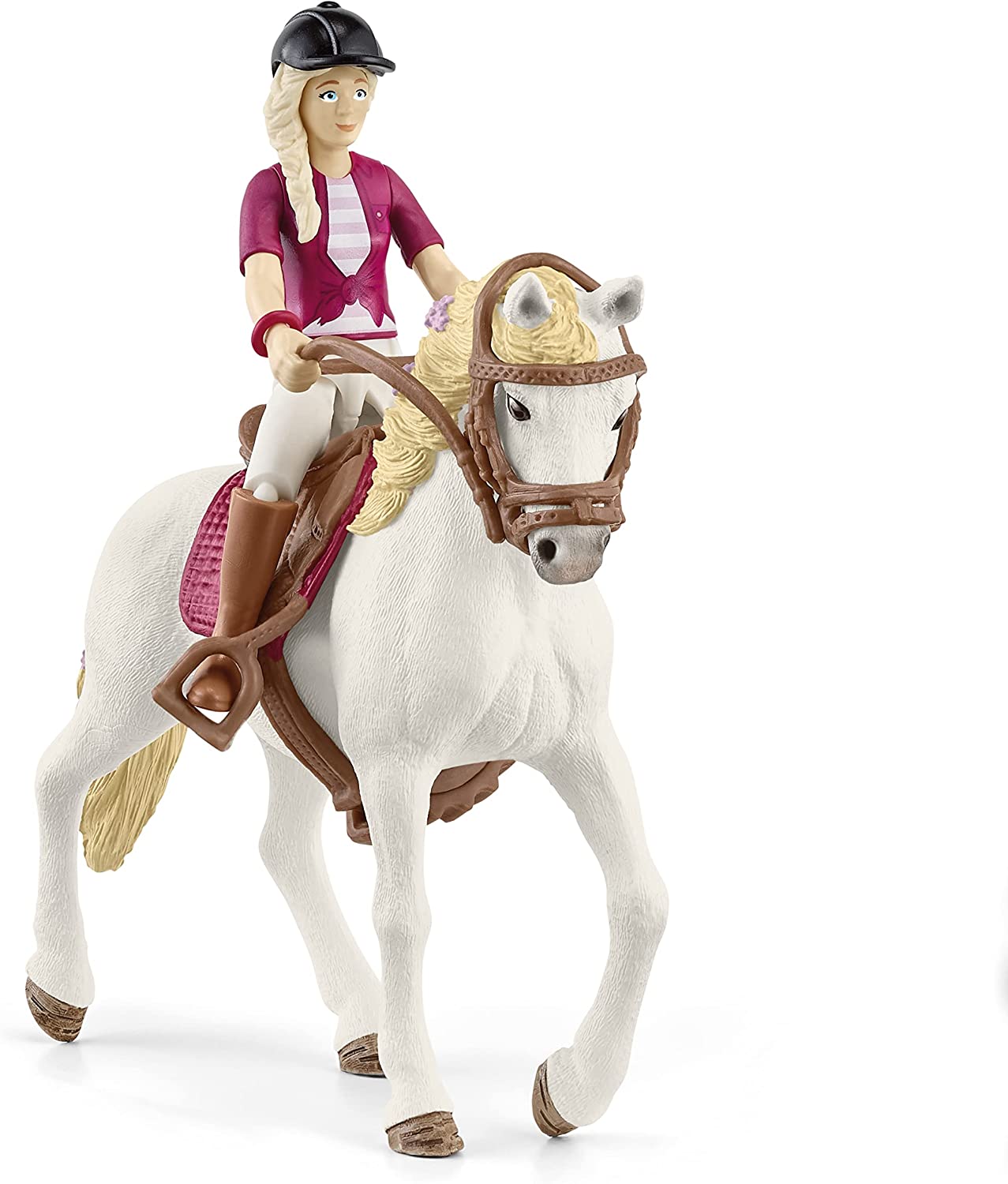 Schleich Horse Club Toy Set: Sofia & Blossom - An Inseparable Pair for Kids
