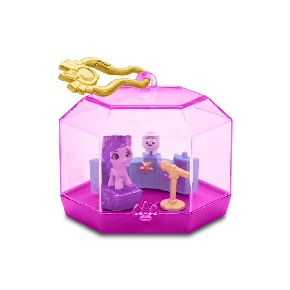 Hot! My Little Pony Mini World Princess Pipp Petals Magic Crystal Keychain