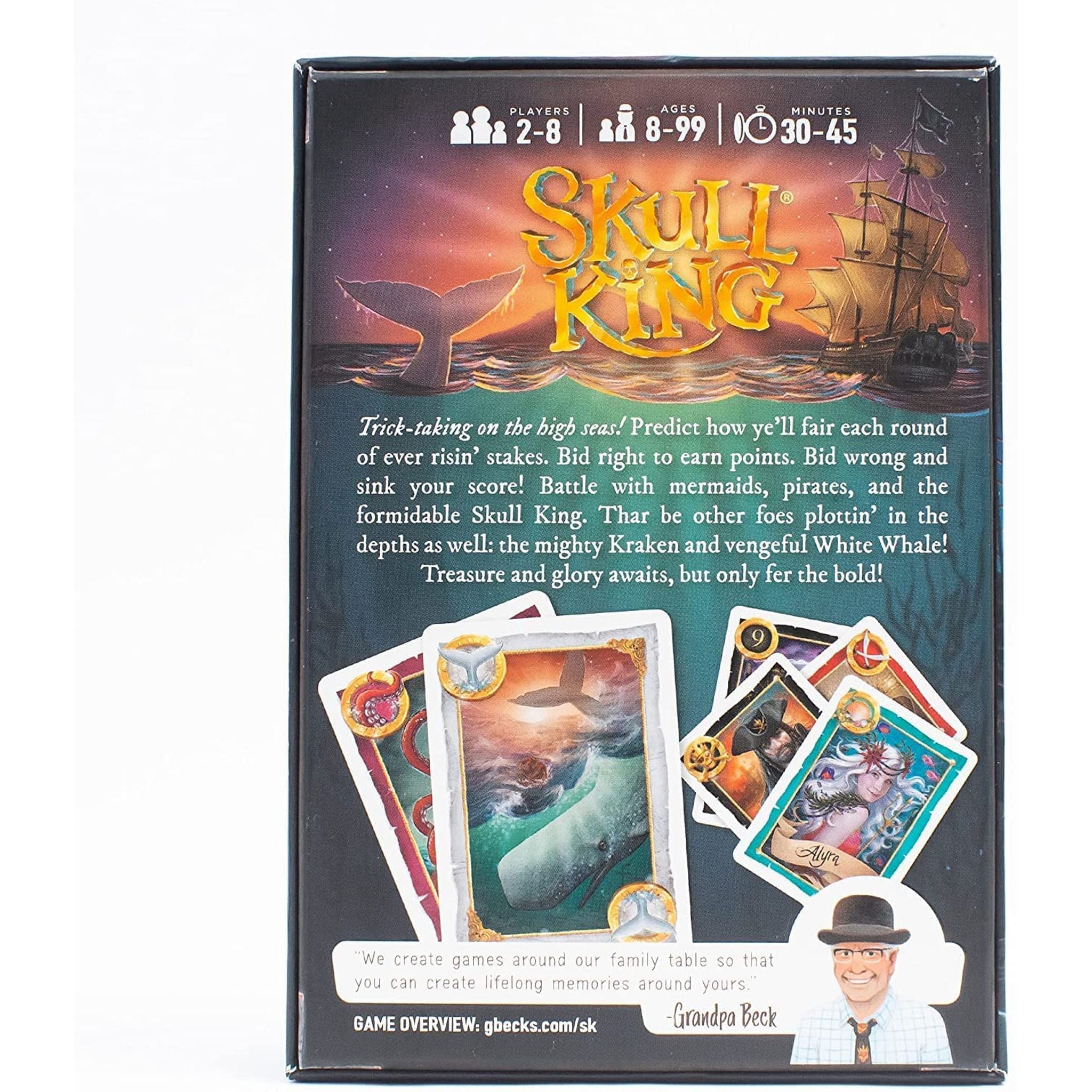Hot! Skull King Card Game - An Exciting Trick - Taking Adventure