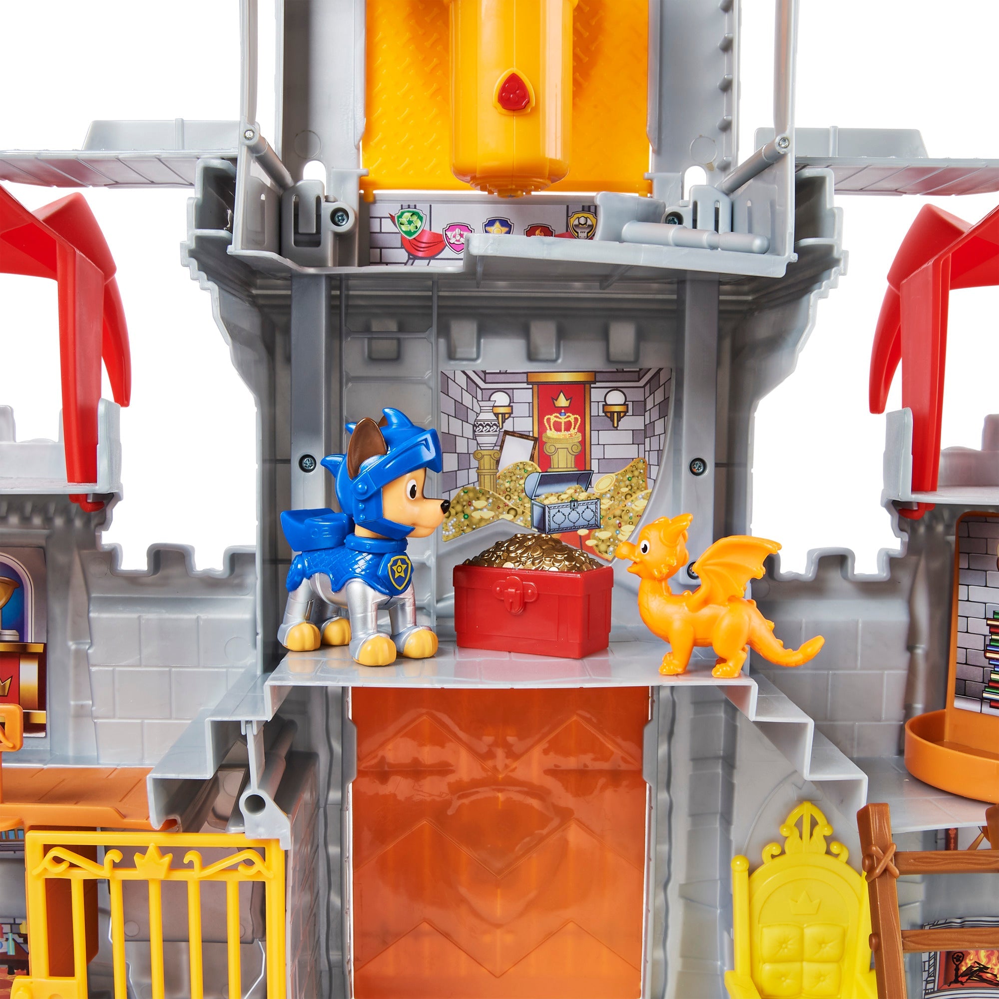 PAW Patrol Rescue Knights Castle HQ Playset - Action-Packed Medieval Adventure