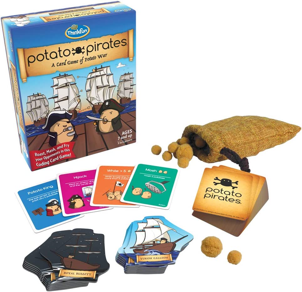 ThinkFun Potato Pirates - Hilarious Coding STEM Toy