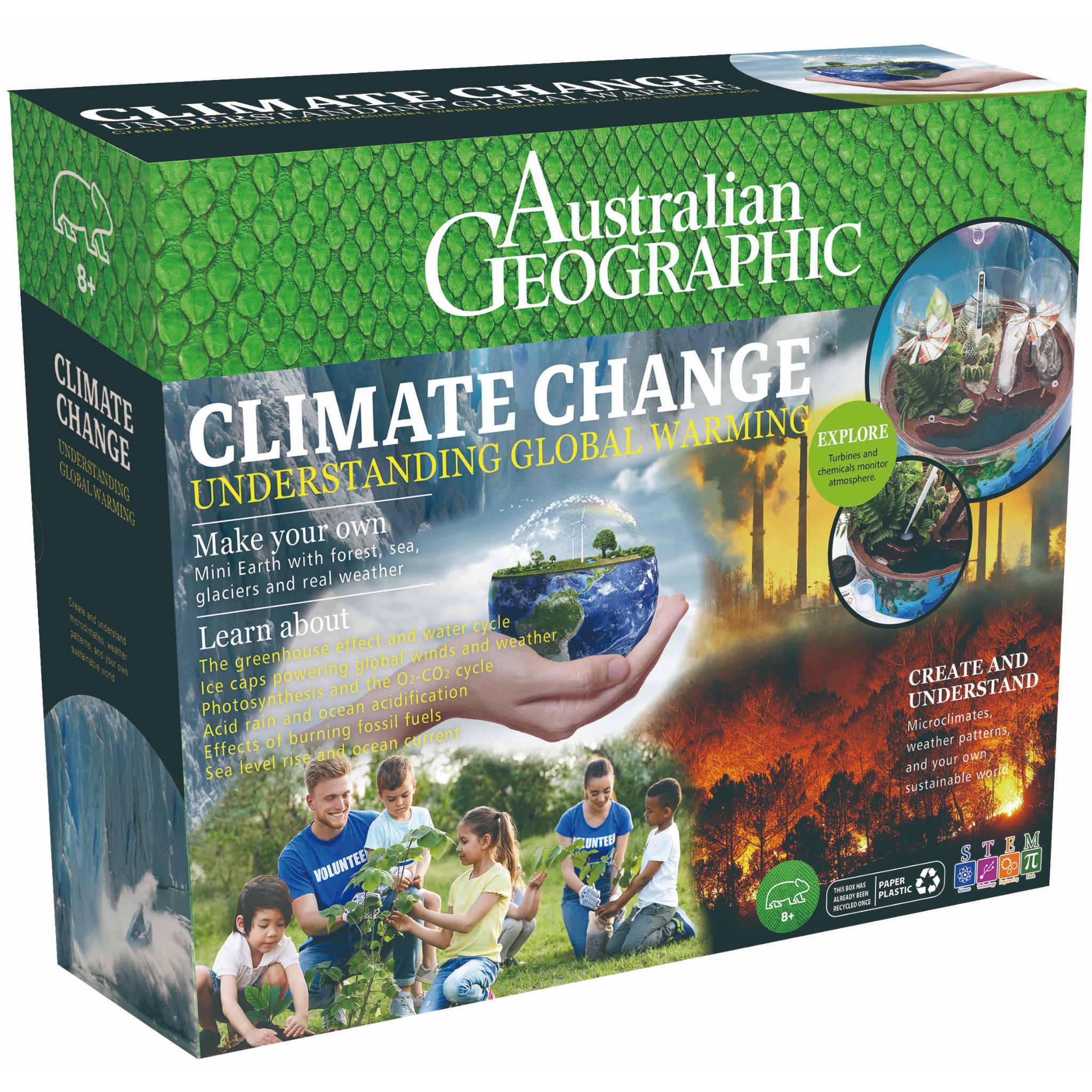 Hot Deal! Australian Geographic Climate Change Educational Kit for Ages 8+