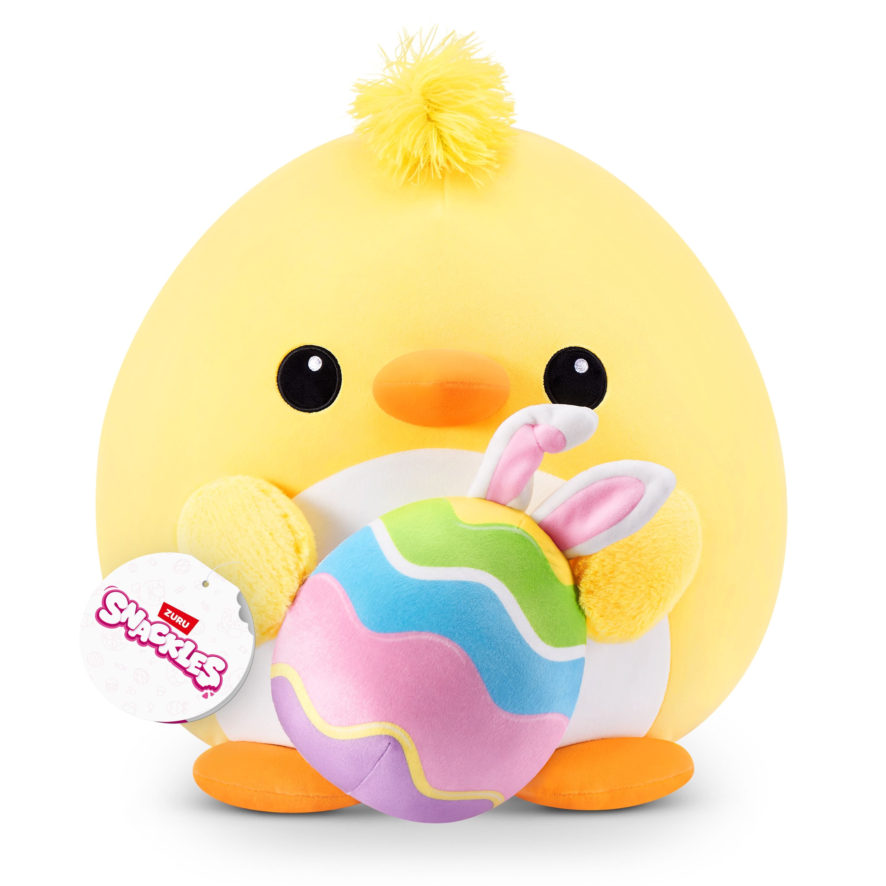 ZURU Easter Special - 14 Inch Snackles Ash Chick Plush