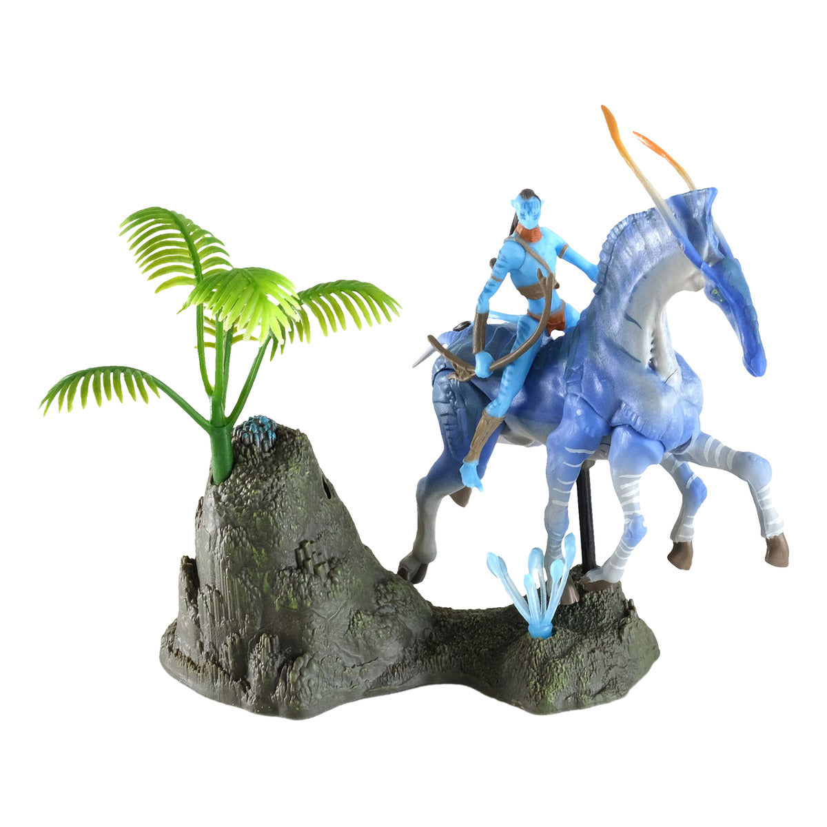 Disney Avatar Medium Deluxe Collectible Set - A1 Dire Horse with Tsu Tey Figure