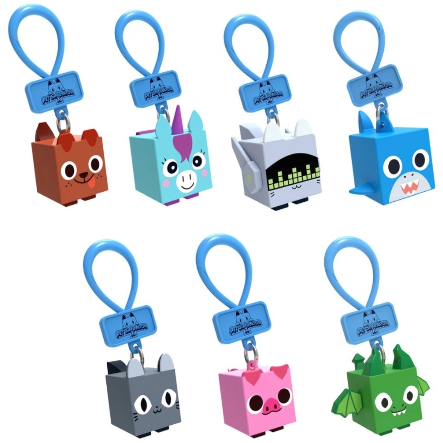 Hot Sale! Assorted Styles Pet Simulator X Collector Clips for Your Collection