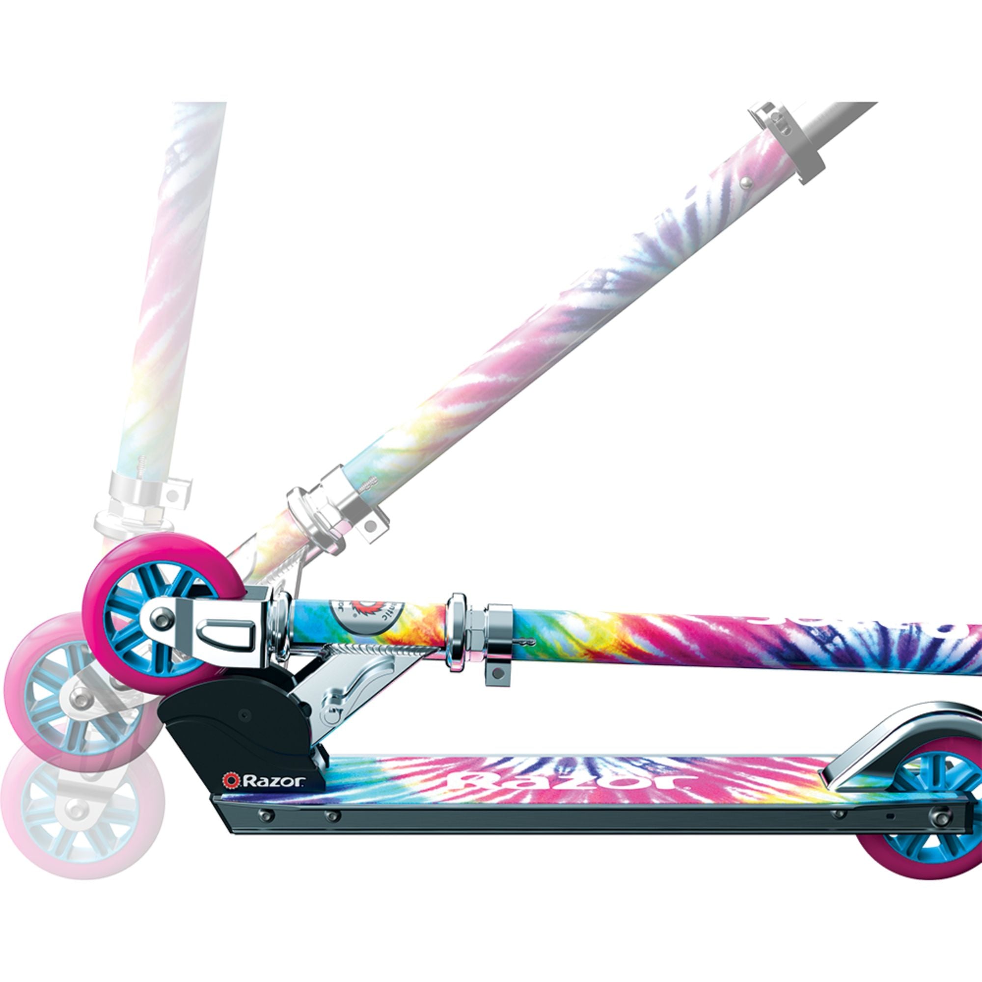 Hot Deal! Tie Dye Special Edition Razor A Kick Scooter for Kids