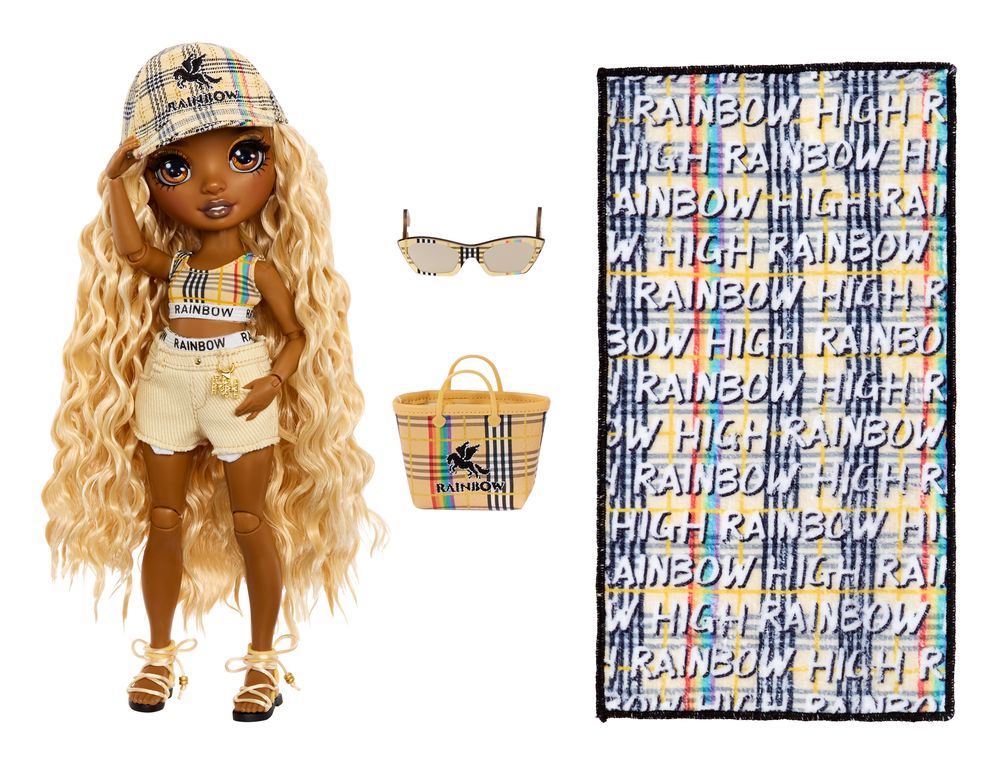 Hot Deal! Rainbow High Pacific Coast Fashion Doll - Harper Dune