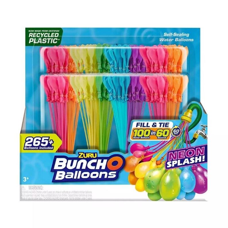 Hot Deal: ZURU Neon Splash Bunch O Balloons 8-Pack