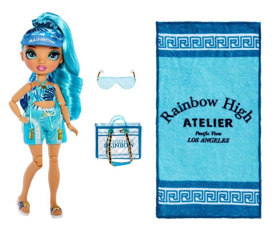 Hot Deal! Rainbow High Pacific Coast Fashion Doll - Hali Capri with Cool Features