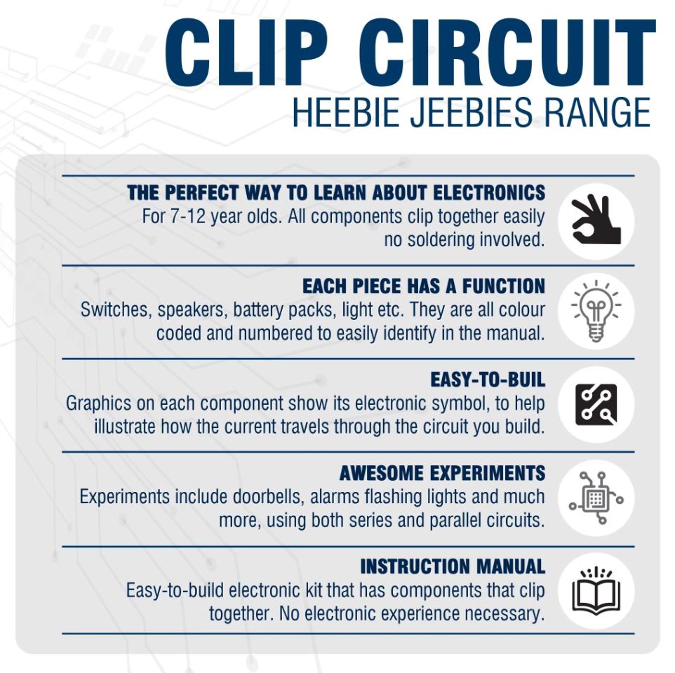 Exciting Clip Circuit Electrolab for Exploring Electricity