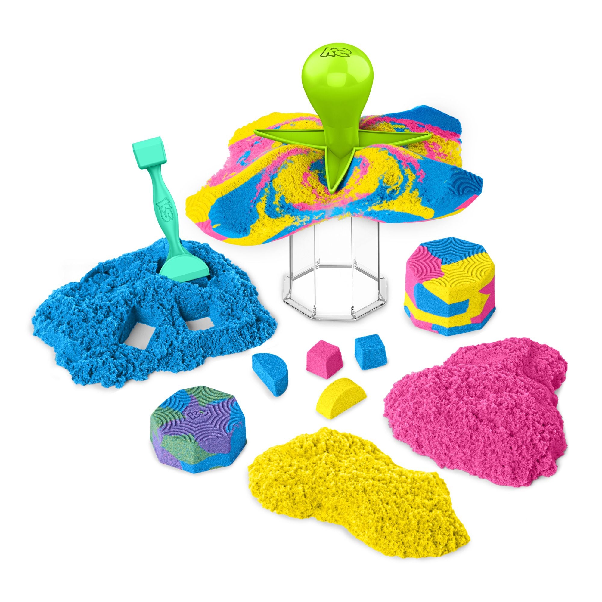 Amazing Kinetic Sand Squish & Create Set