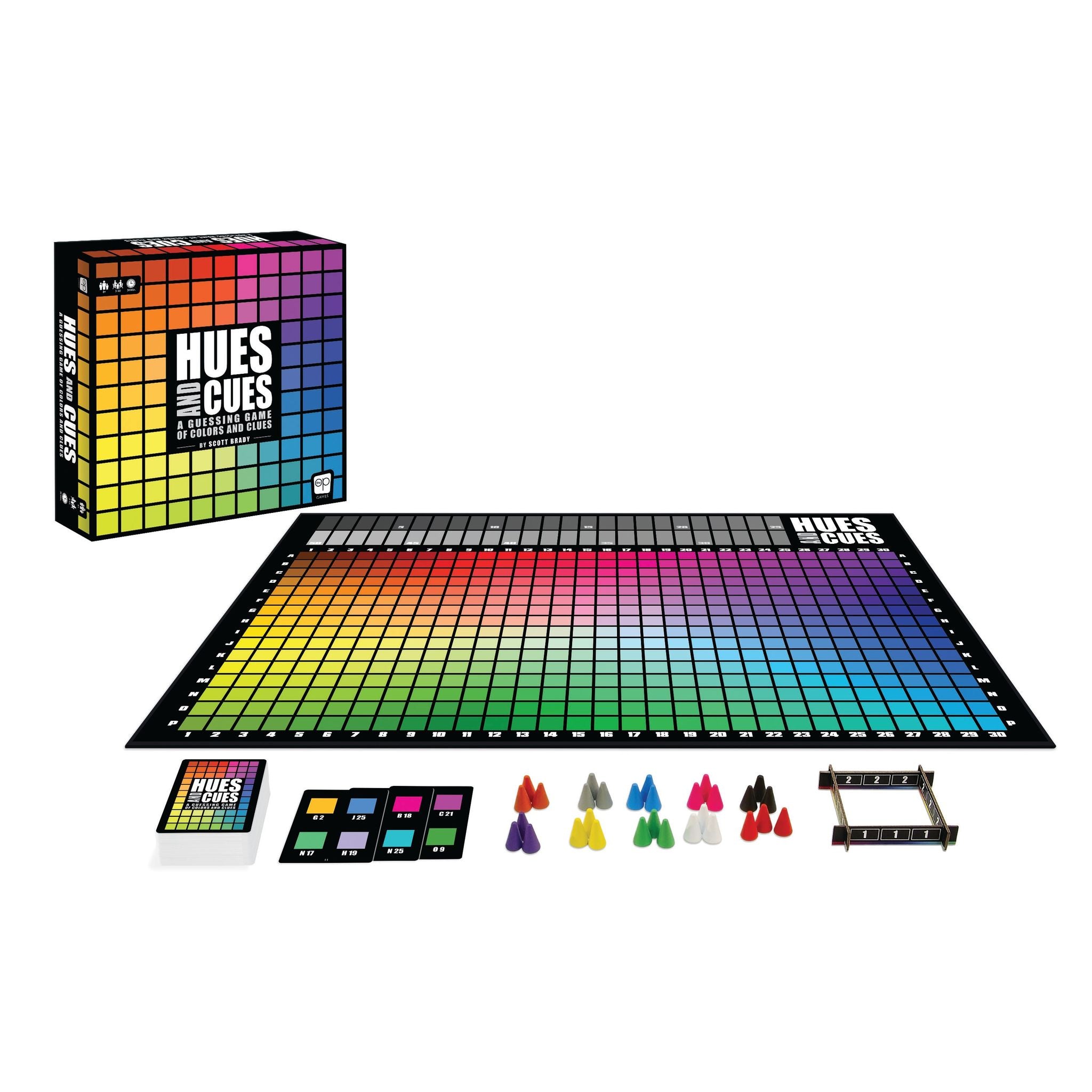 Hot Sale! Hues And Cues Color Communication Board Game for 3 - 10 Players Aged 8+