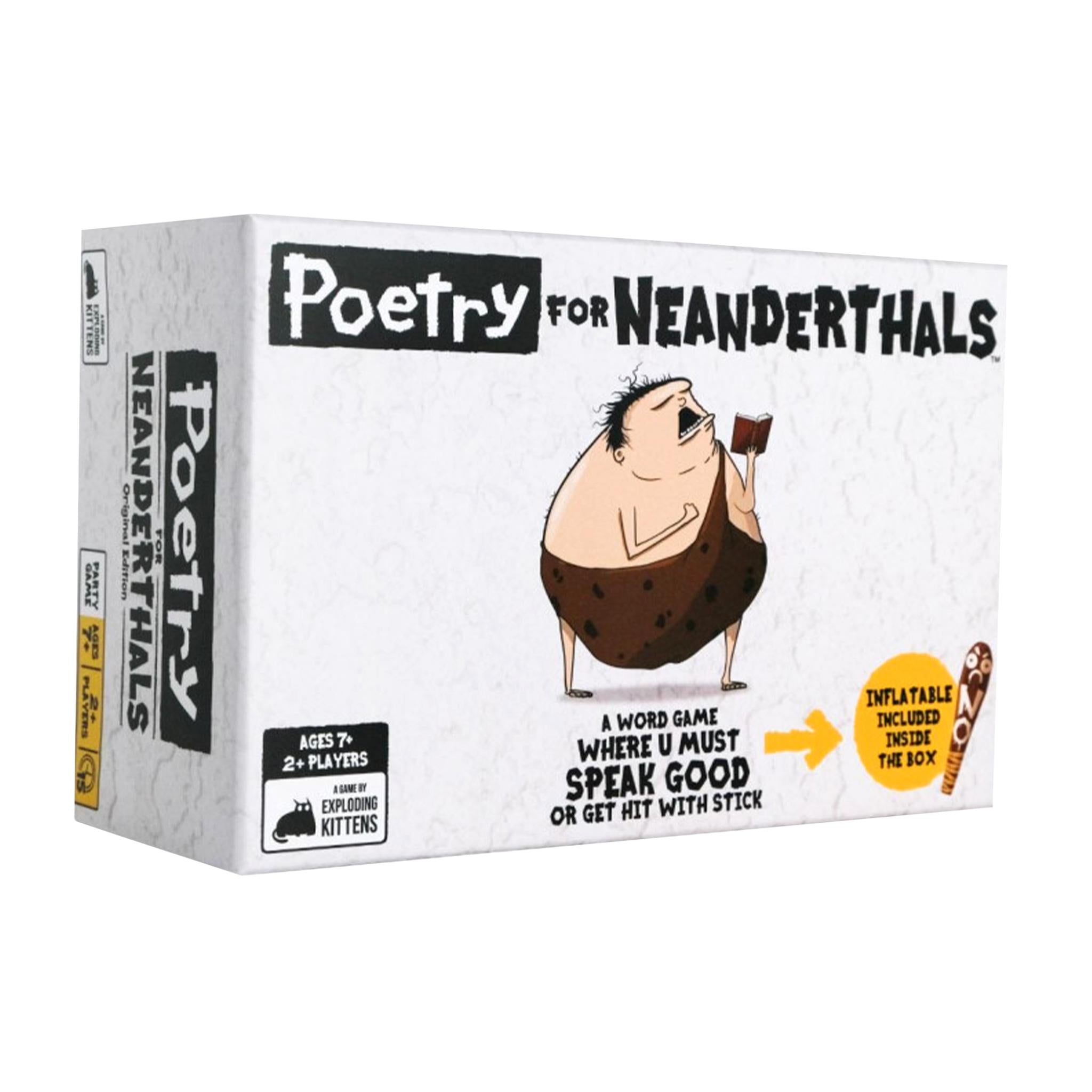 Hot Deal! Family - Friendly Poetry for Neanderthals Party Game for Ages 7 and Up