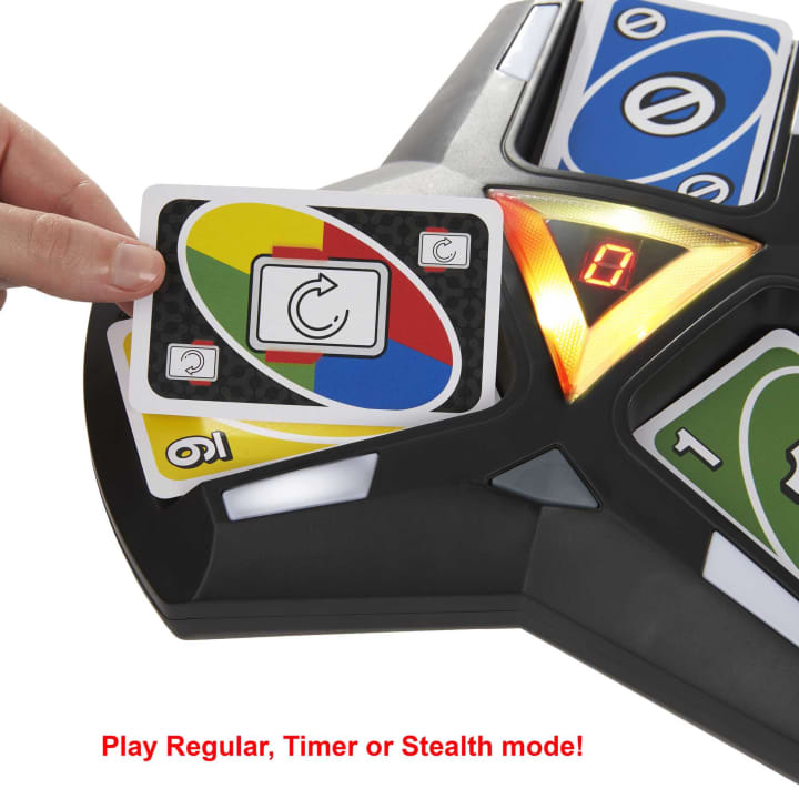 UNO Triple Play Stealth: A Thrilling 3-in-1 Card Game Experience
