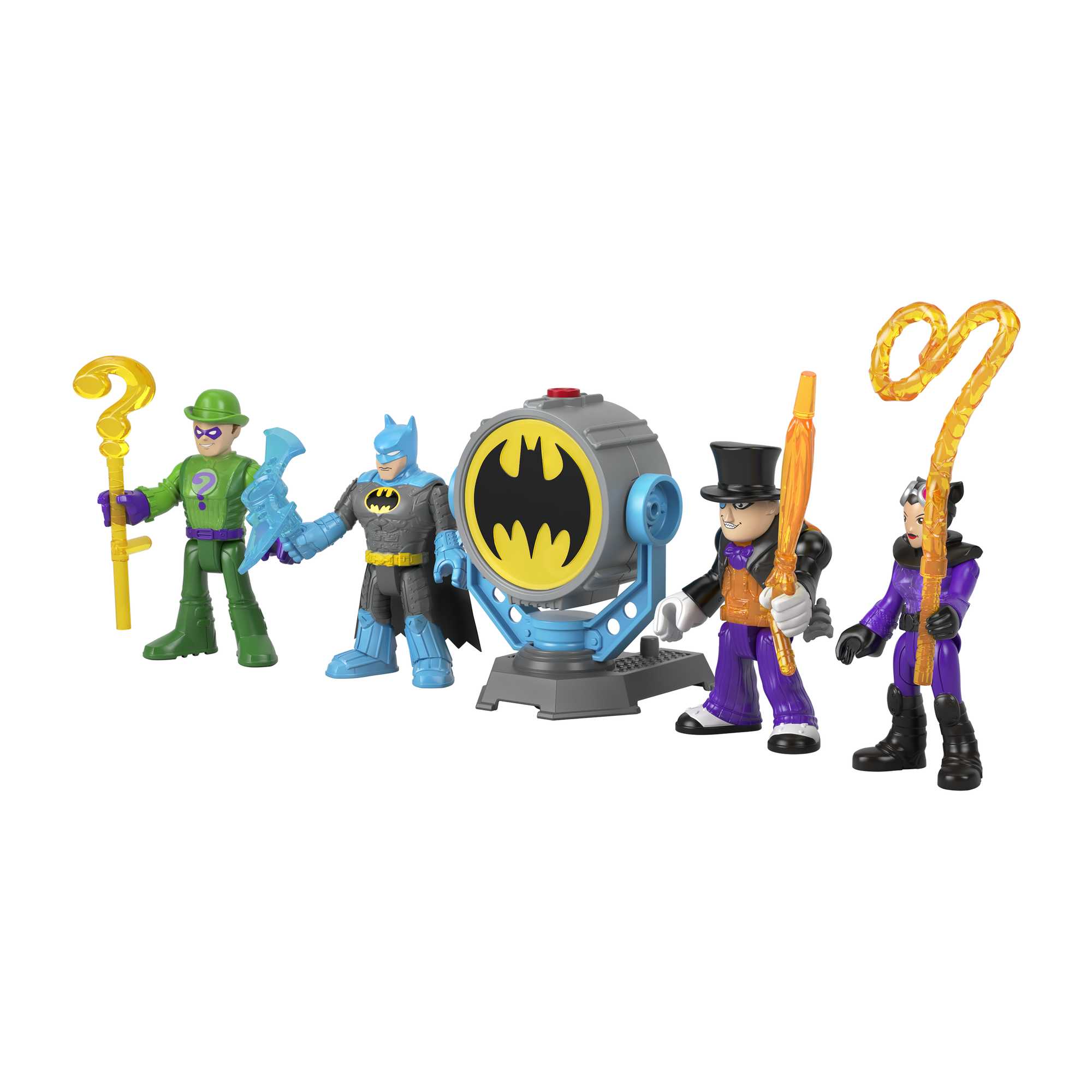 Hot! Fisher - Price Imaginext DC Super Friends 4 - Pack Set