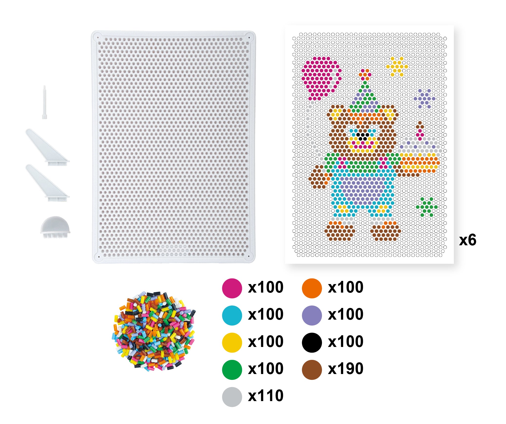 Playgo Peg - A - Mosaic Kit: Create Your Own Masterpiece!