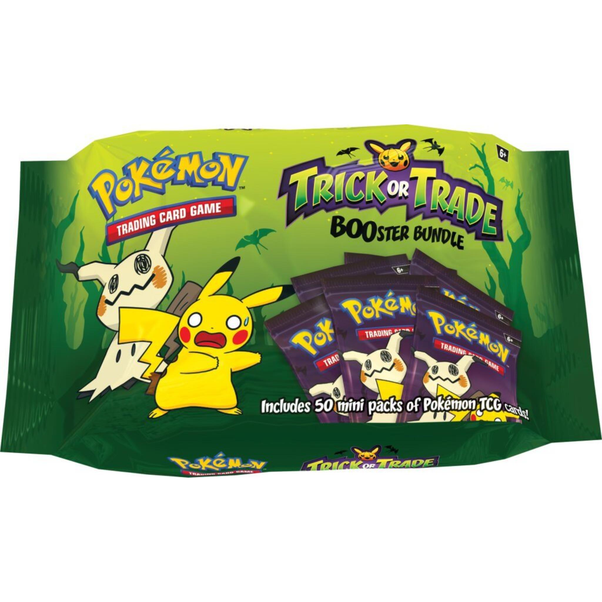 Halloween - Themed Pokemon TCG BOOster Bundle with 50 Mini Packs