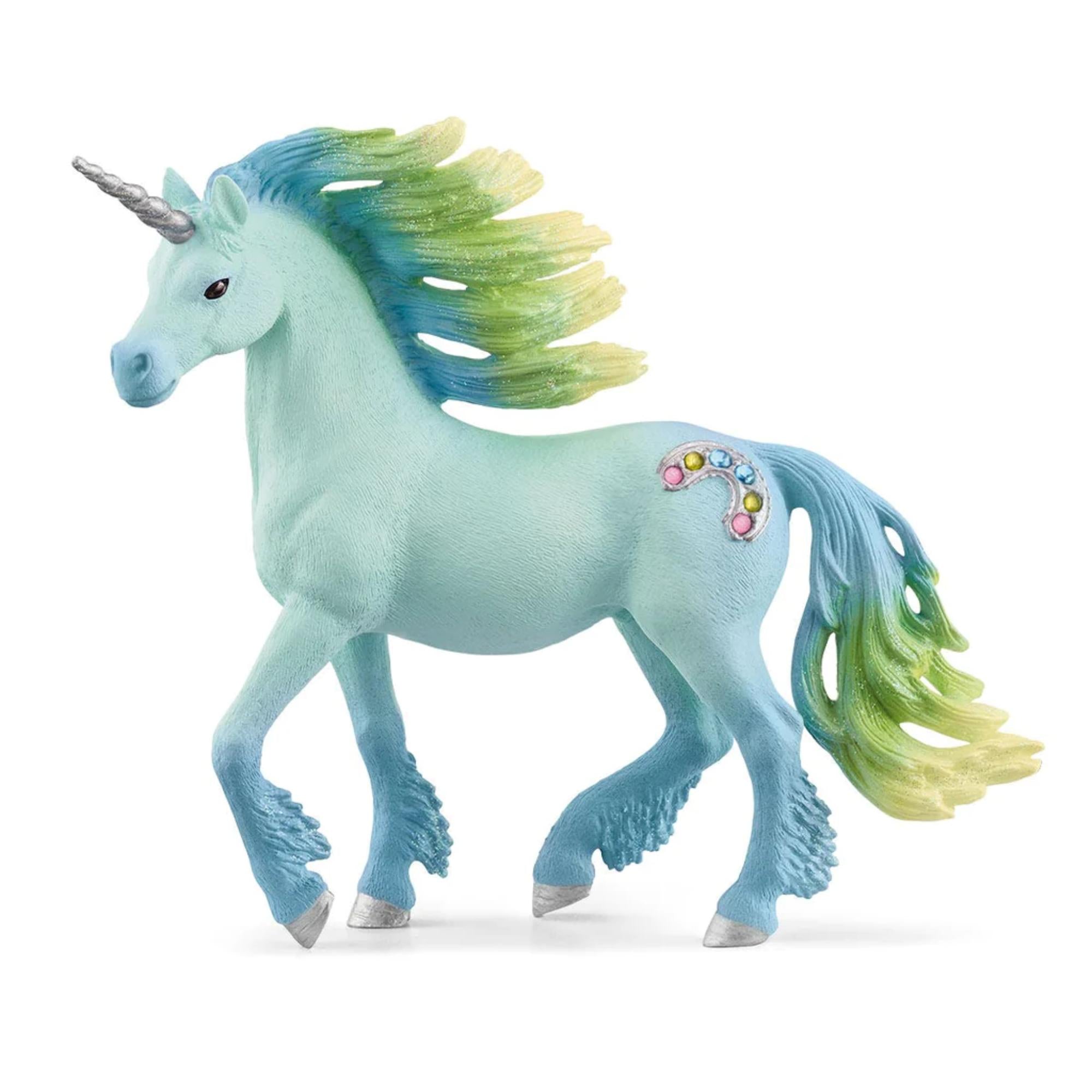 Schleich Bayala Soft and Colorful Marshmallow Unicorn Stallion Toy