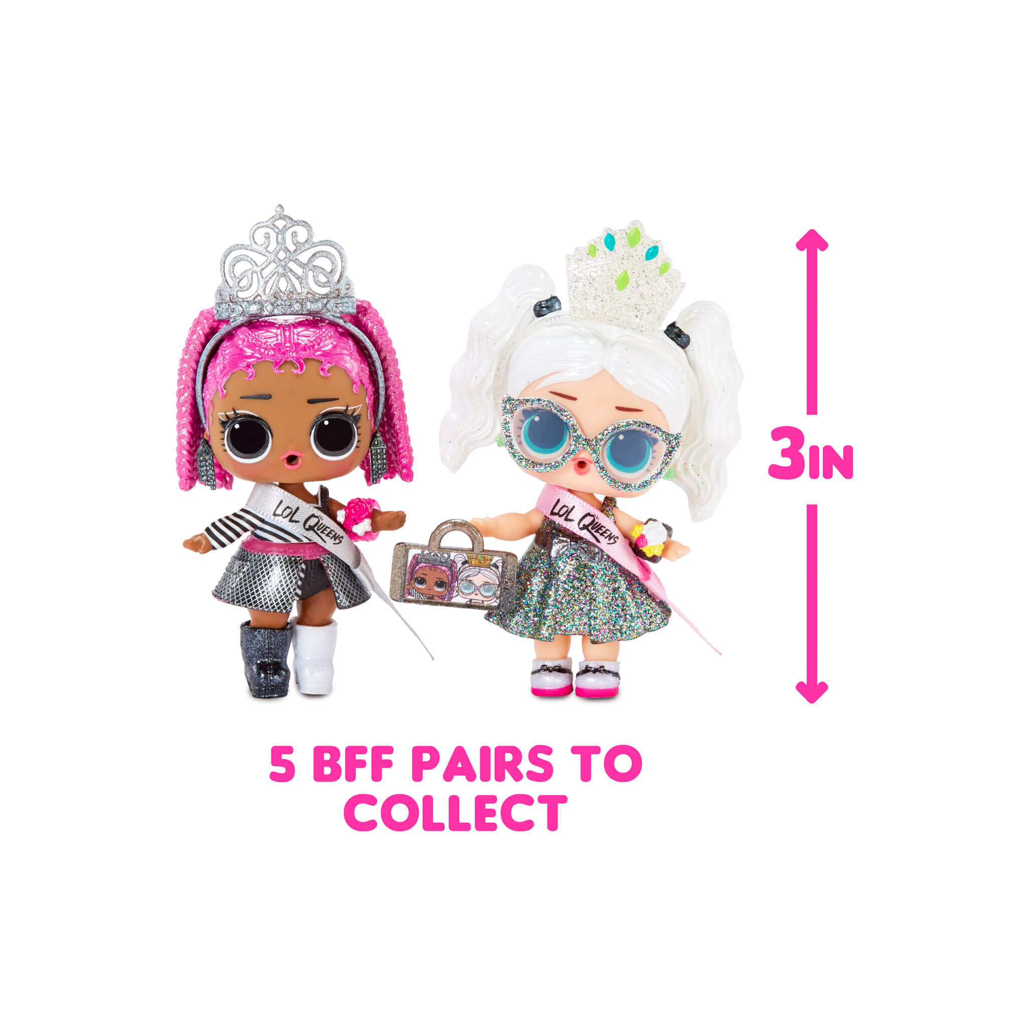 Hot Sale! Assorted Styles of LOL Surprise Collectible Queens Dolls