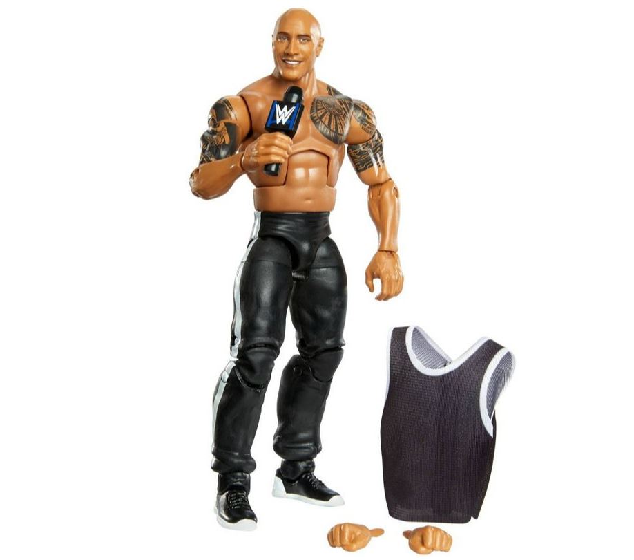Hot Sale! WWE Elite Collection Series 81 Action Figure - The Rock for Fans and Collectors