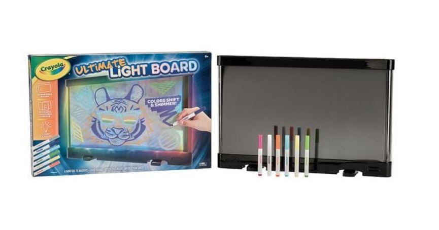 Crayola Ultimate Light Board - Add Shimmer to Coloring Fun!