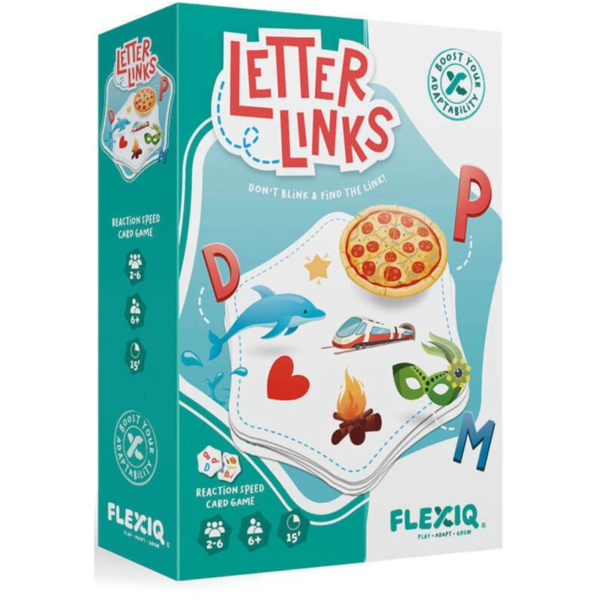 Addictive Family Letter Links Card Game for Fun and Challenge