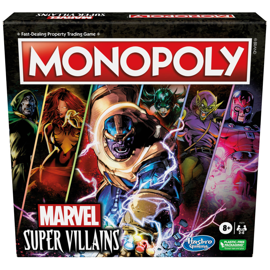 Marvel Super Villains Themed Monopoly Board Game Special Edition
