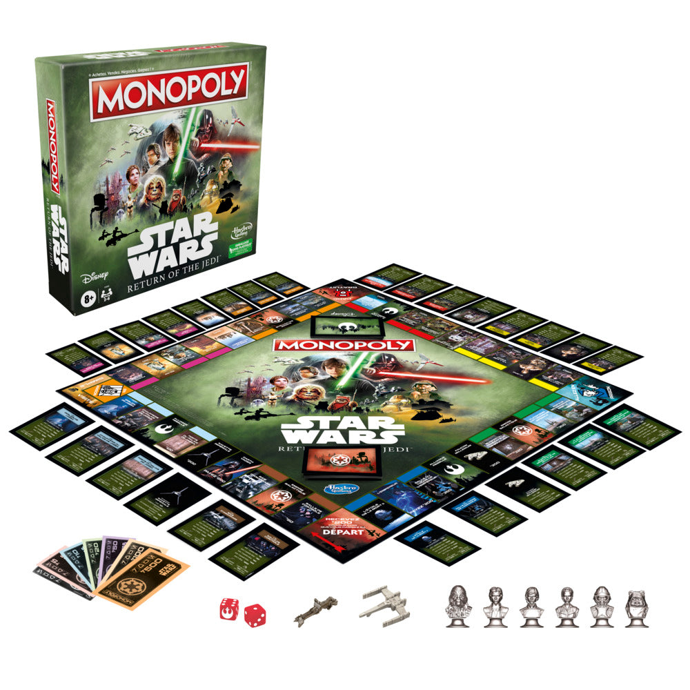 Monopoly Star Wars Return of the Jedi 40th Anniversary - Exclusive Board Game