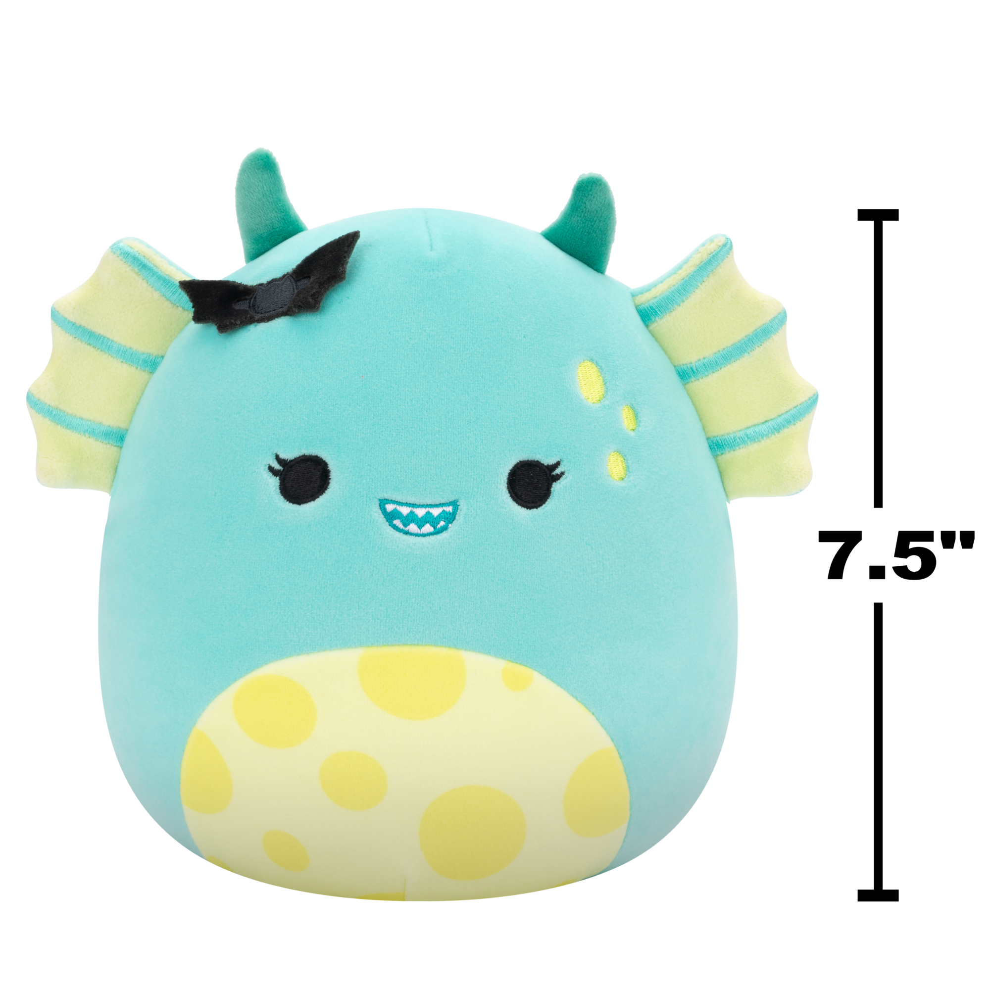 Hot! Squishmallows 7.5 Inch Halloween Teal Swamp Monster Plush
