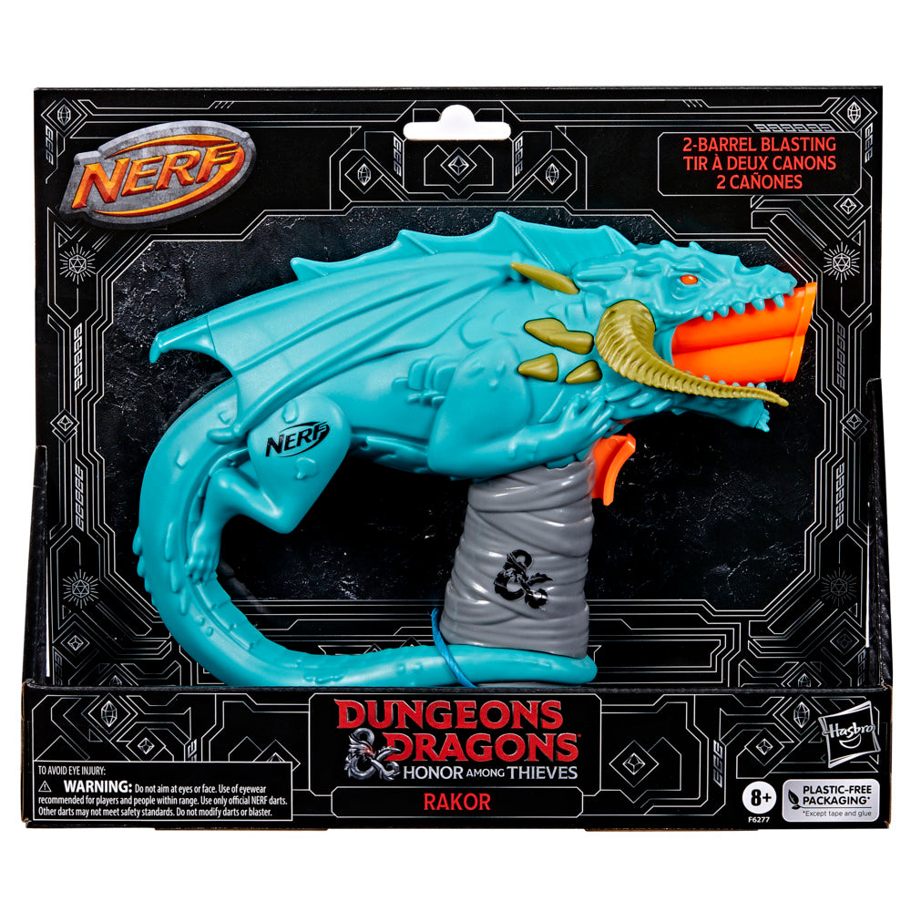 Hot! Nerf D&D Rakor Dart Blaster for Action - Fantasy Fun