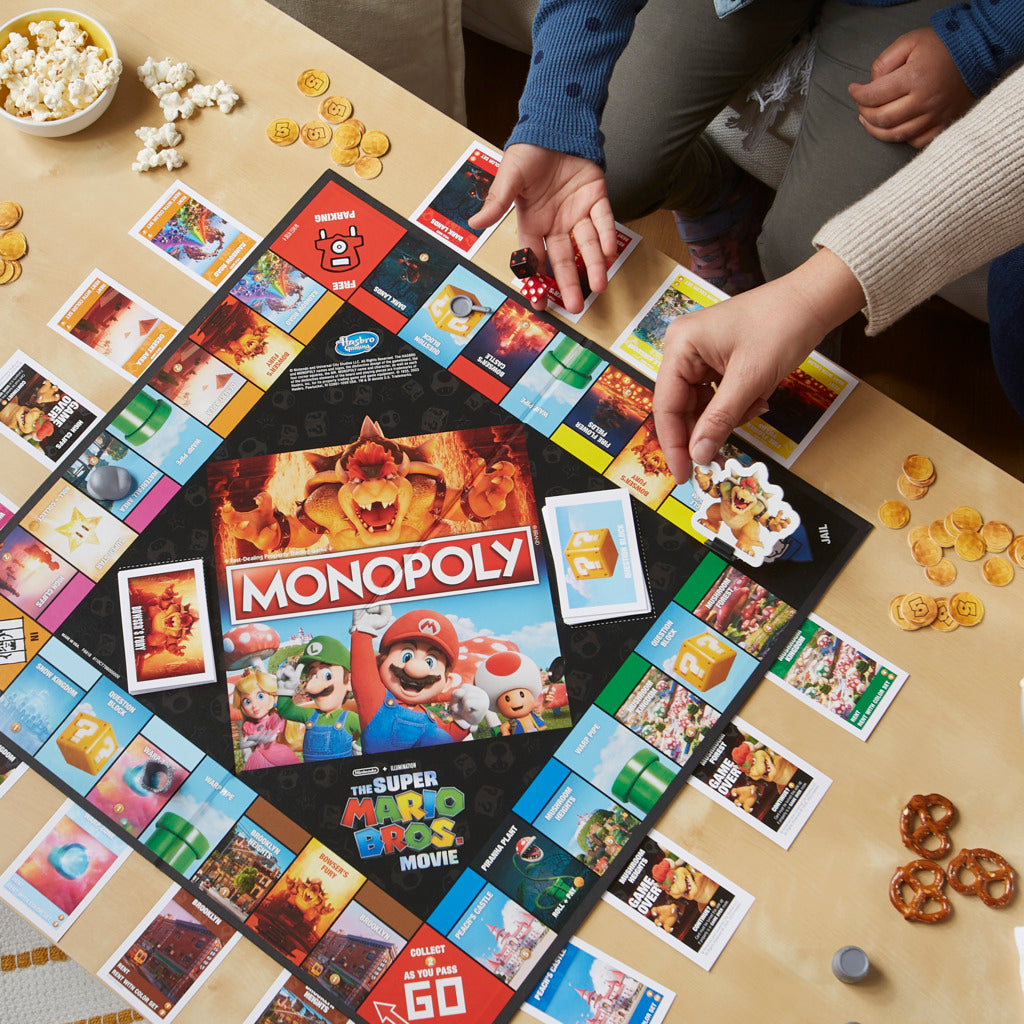 Hot! Monopoly - The Super Mario Bros. Movie Edition Board Game