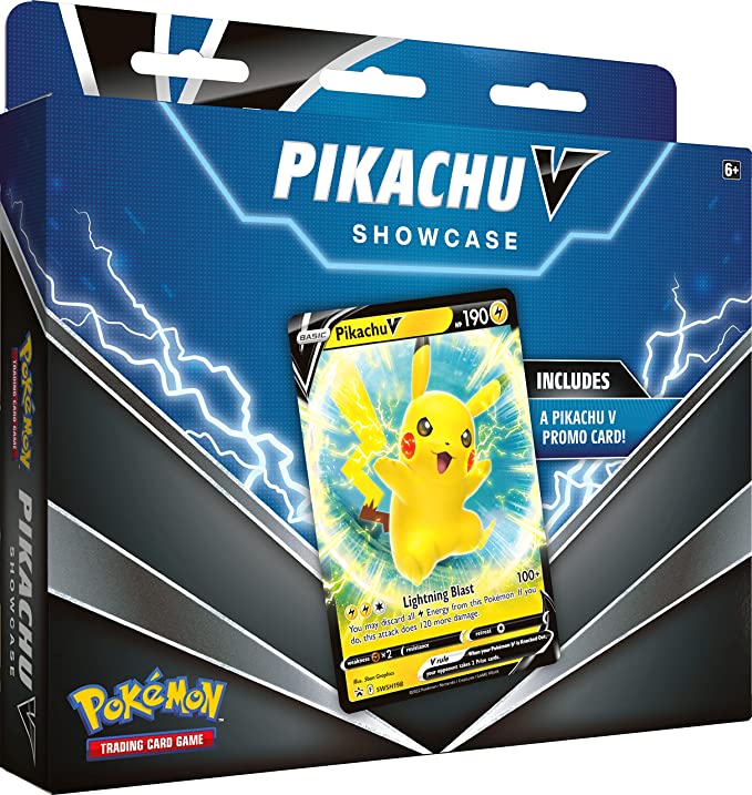 Pokemon TCG: Electrifying Pikachu V Showcase Set