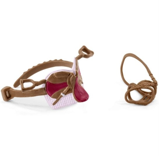 Schleich Horse Club Sofia & Blossom Saddle and Bridle Set - Perfect for Ages 5 - 12