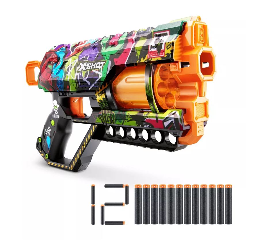 Hot Deal: ZURU X Shot Skins Griefer Graffiti Blaster