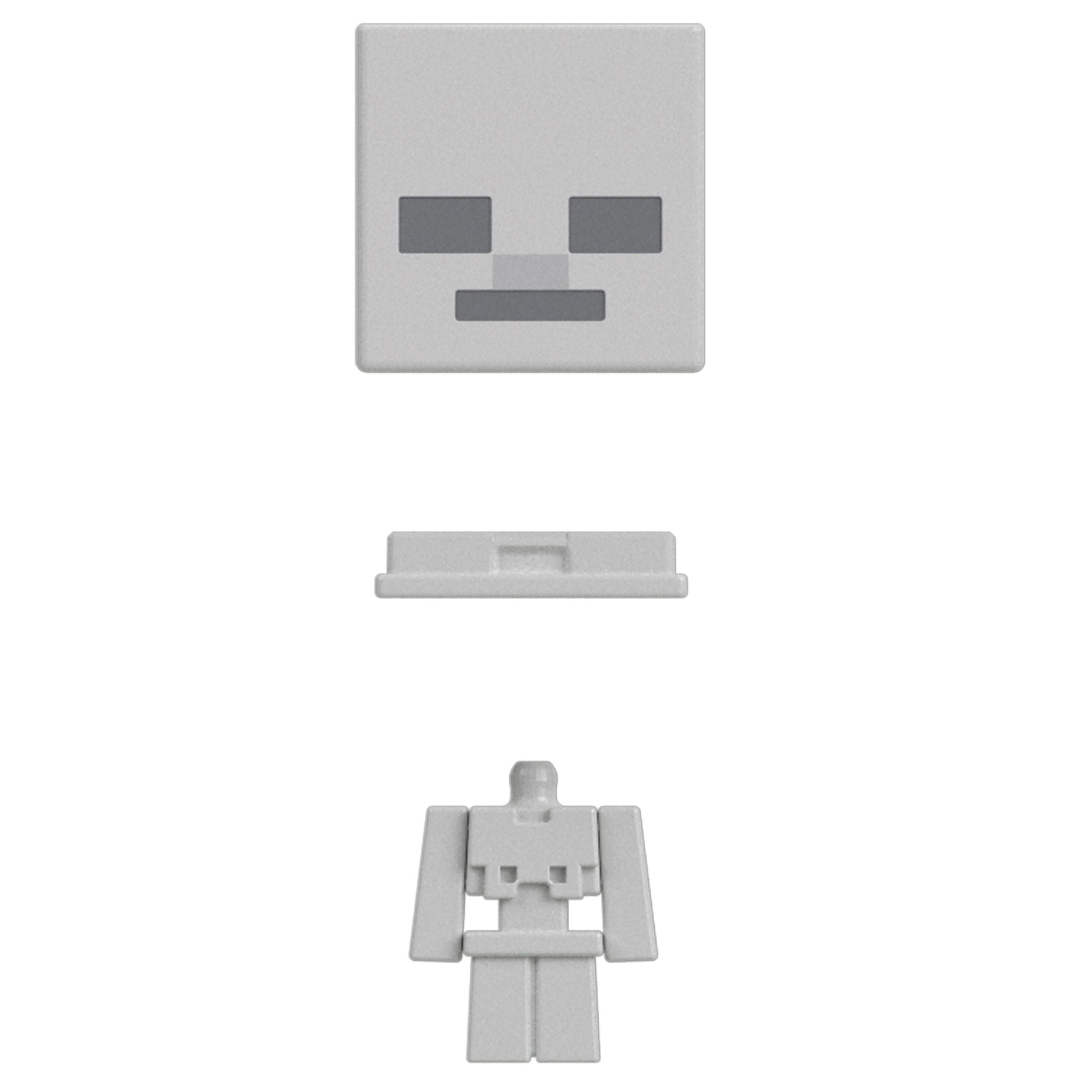 Skeleton Minecraft Mob Head Minis - Ideal for Young Fans