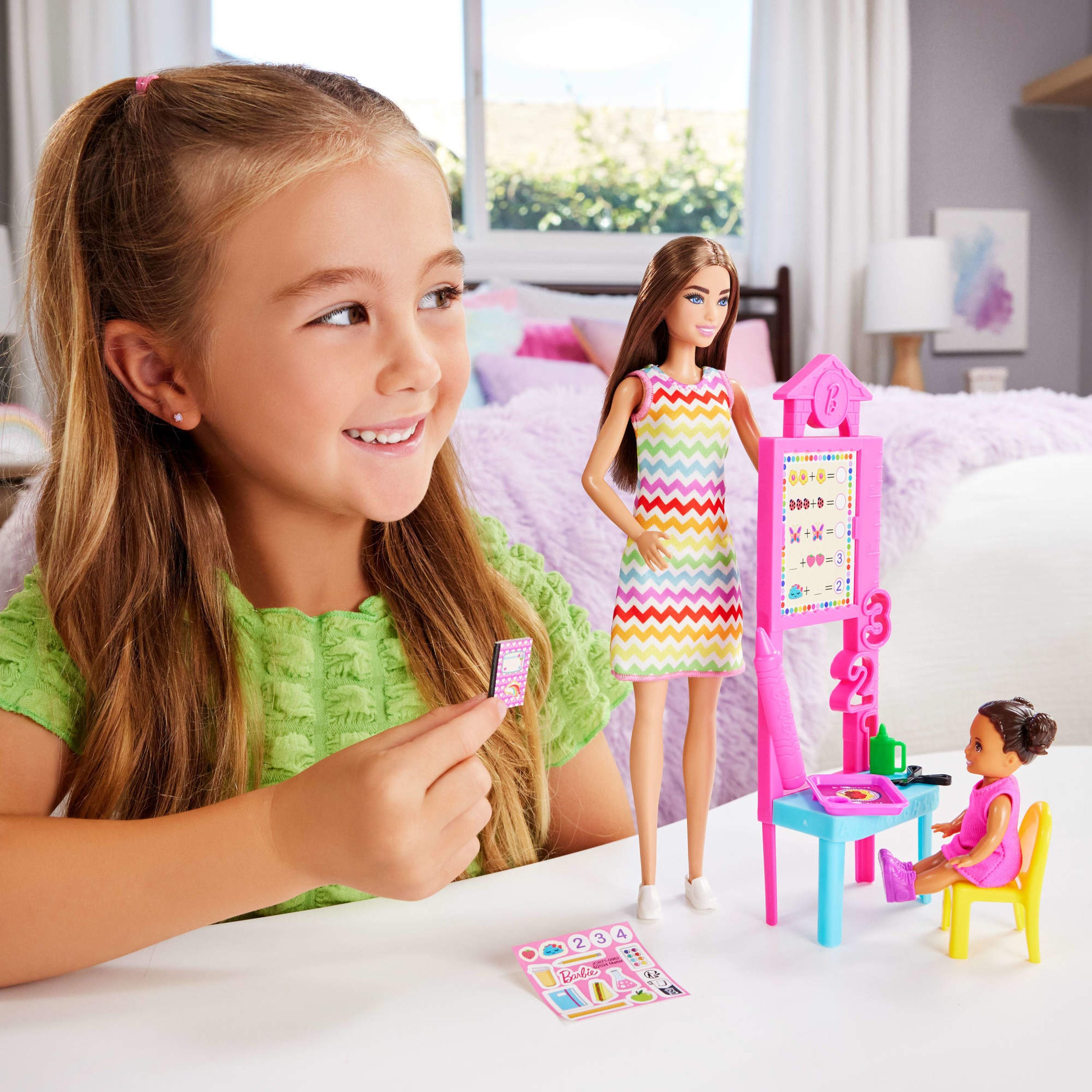 Barbie Teacher Brunette Doll Playset: Inspire Limitless Possibilities