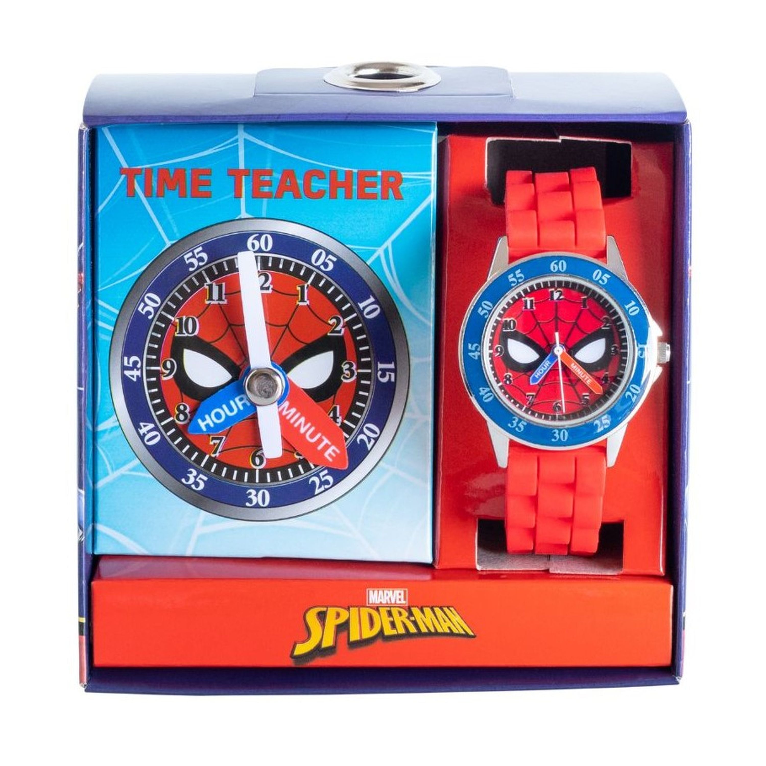 Amazing Spider - Man Time Teacher Watch for Your Children to Learn Time Telling