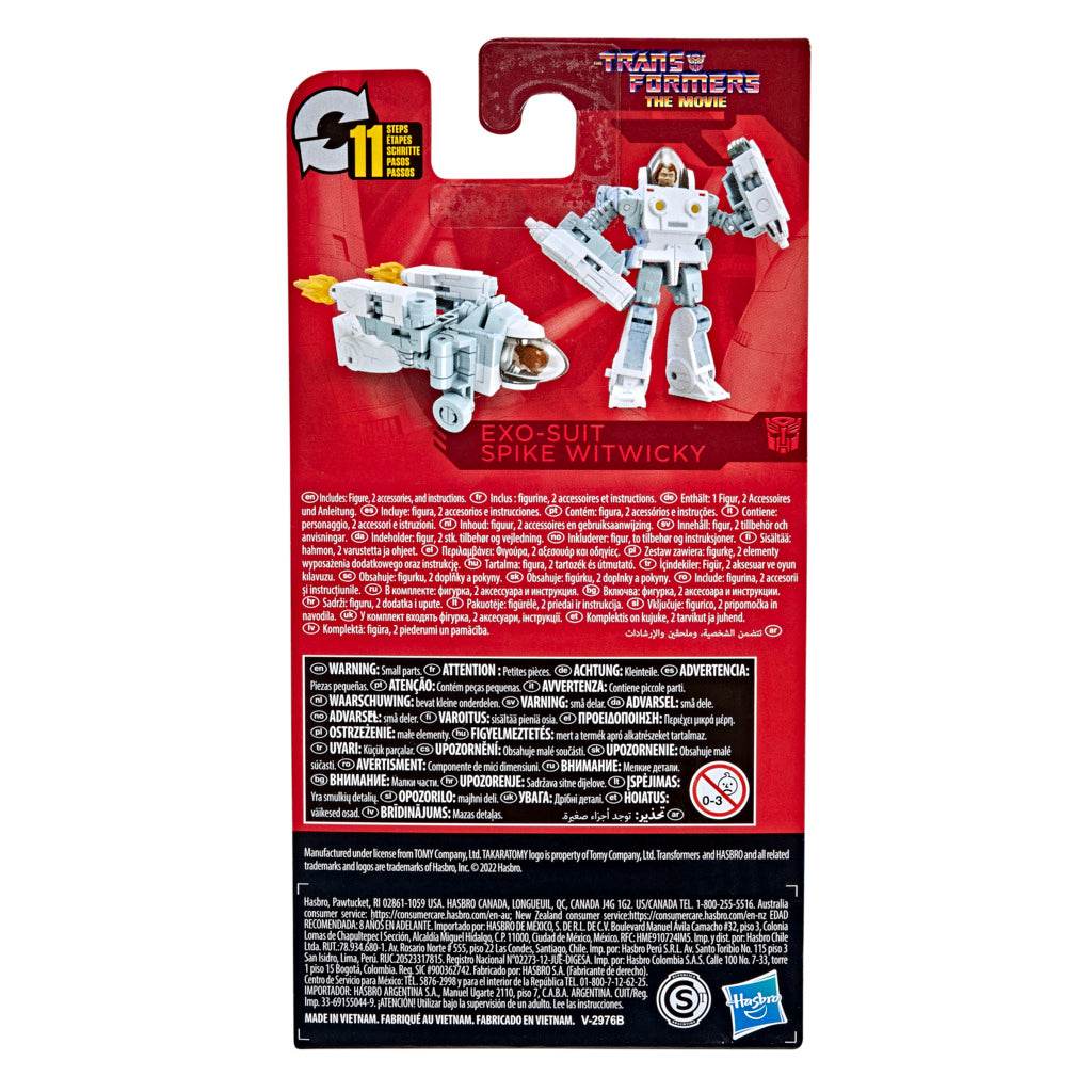 Hot Deal! Transformers Generations Studio Series Core Class Action Figure - Exo - Suit Spike Witwicky